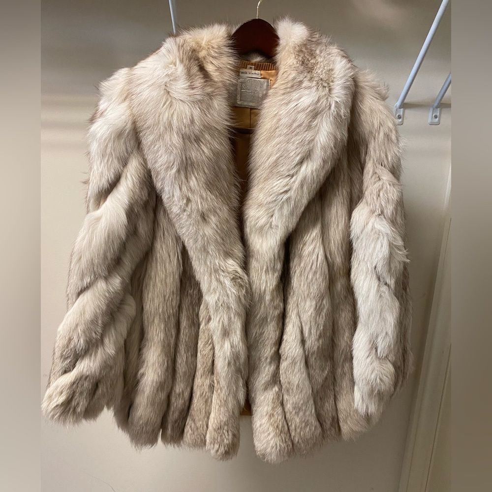 Saga fox fur coat